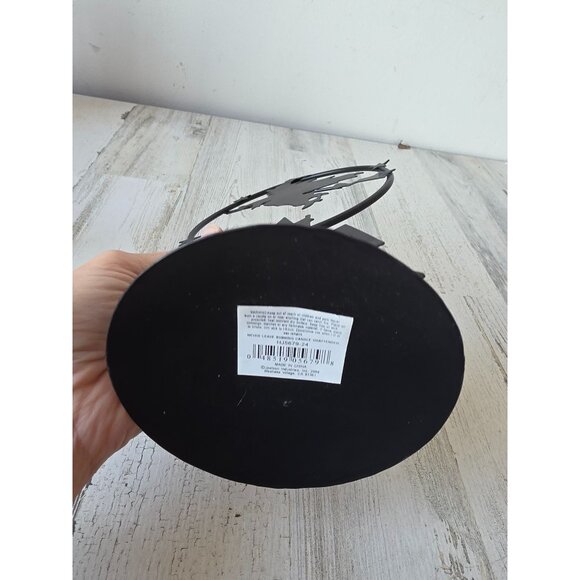 Joelson metal witch haunted house candle holder votive Halloween decor sky - Picture 9 of 9